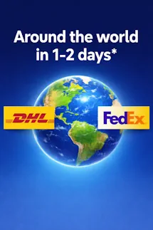 Spare parts with DHL in 1-2 days  